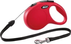 Flexi New Classic Koord - Hondenriem - Rood - S - 8 M - (<12 Kg) -Exporteren Alles Voor Honden Winkel 1200x753