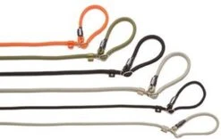 Rebel Petz - Honden Trainingslijn Met Halsband - Taupe, Zwart, Groen & Oranje - Maat Small Of Large - Kleur: Zwart, Maat: Large -Exporteren Alles Voor Honden Winkel 1200x756 4
