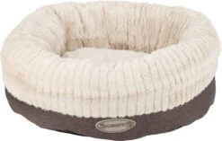 Scruffs Ellen Donut - Warme Hondenmand Van Imitatiebont - Kleur Grijs, Roze Of Bruin - Maat M Of L - Kleur: Grijs, Maat: Medium -Exporteren Alles Voor Honden Winkel 1200x765 5