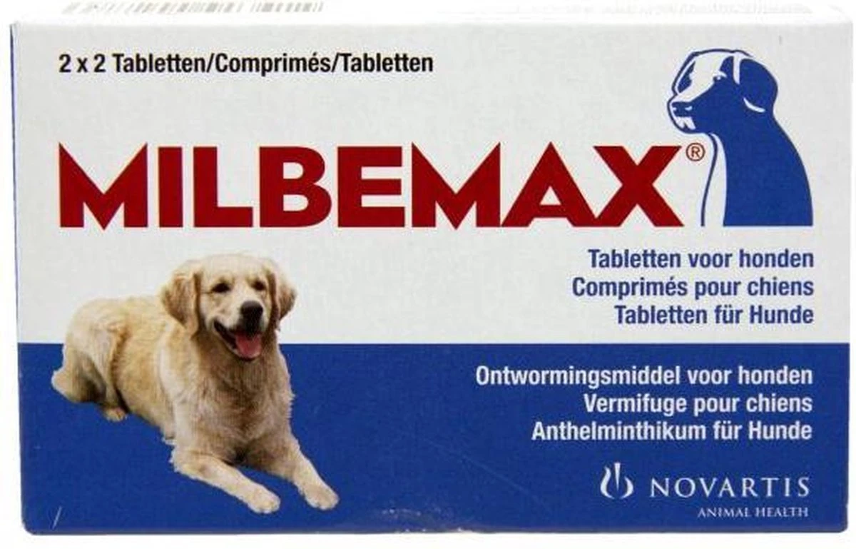 Milbemax Grote Hond 2x2 Tabletten - 1 ST à 2 X 2 TABL 14 Milbemax Grote Hond 2x2 Tabletten - 1 ST à 2 X 2 TABL - Afbeelding 12
