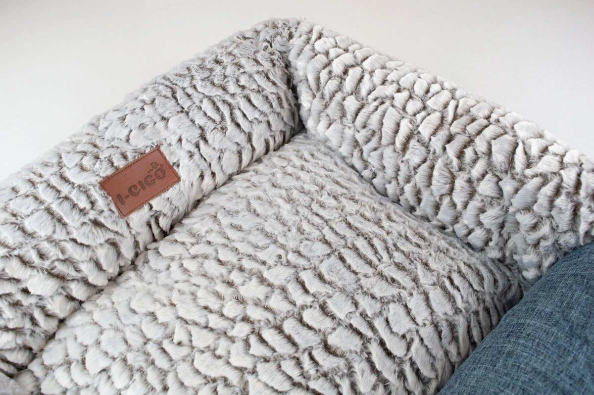 Cannie NEW Comfortabele - Hondenmand - Hondenbed - Warme Winter - 60*50*16 - Blauw 9 Cannie NEW Comfortabele - Hondenmand - Hondenbed - Warme Winter - 60*50*16 - Blauw - Afbeelding 7