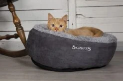 Scruffs Cosy Kattenmand - Comfortabel En Voordelig Met Zachte Binnenvoering En Imitatie Suède Buitenvoering - 3 Kleuren - Ø 45 Cm - Karamel -Exporteren Alles Voor Honden Winkel 1200x799 46