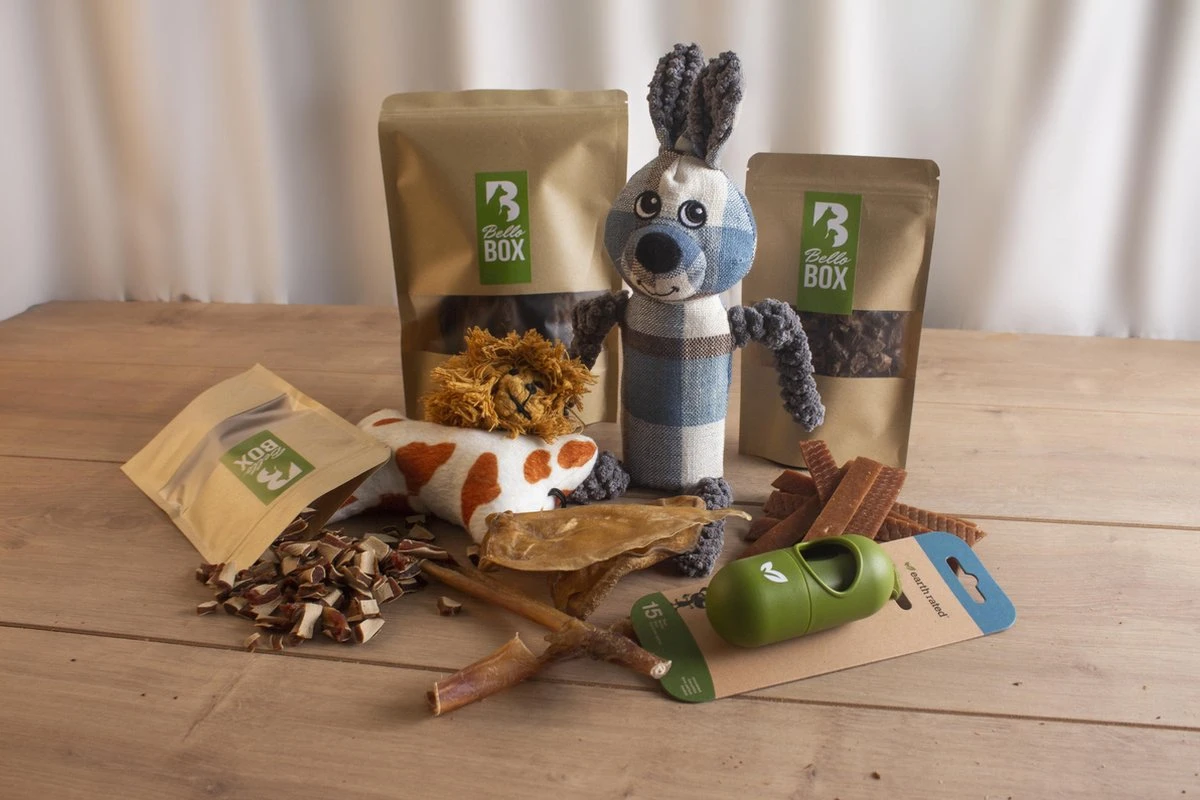 Bellobox Puppy Cadeaubox 100% Natuurlijke Hondensnacks - Vrij Van Toevoegingen 5 Bellobox Puppy Cadeaubox 100% Natuurlijke Hondensnacks - Vrij Van Toevoegingen - Afbeelding 3
