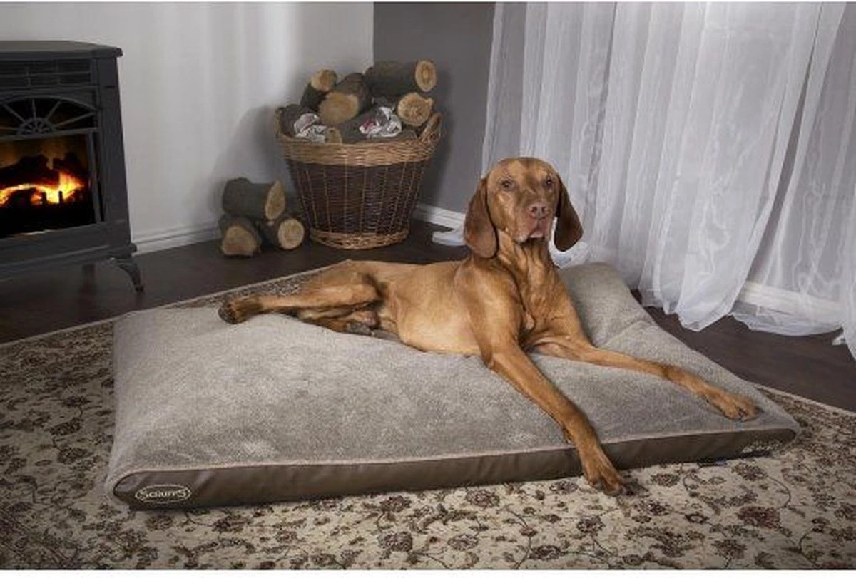 Scruffs Chateau - Hondenbed Orthopedisch Met Memory Foam Voor Extra Steun Voor Rug En Gewrichten - Grijs & Bruin Maat M/L - Kleur: Grijs, Maat: Medium 8 Scruffs Chateau - Hondenbed Orthopedisch Met Memory Foam Voor Extra Steun Voor Rug En Gewrichten - Grijs & Bruin Maat M/L - Kleur: Grijs, Maat: Medium - Afbeelding 6