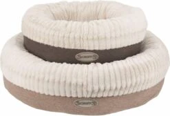 Scruffs Ellen Donut - Warme Hondenmand Van Imitatiebont - Kleur Grijs, Roze Of Bruin - Maat M Of L - Kleur: Grijs, Maat: Medium -Exporteren Alles Voor Honden Winkel 1200x817 1