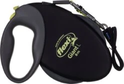 Flexi Giant Tape - Hondenriem - Zwart/Geel - L - 8 Meter - Voor Honden Tot 50 Kg -Exporteren Alles Voor Honden Winkel 1200x821 3