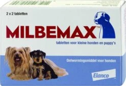Milbemax Kleine Hond & Puppy's Van 0,5 Kg Tot 10 Kg - 1 St à 2 X 2 Tabletten -Exporteren Alles Voor Honden Winkel 1200x827 2
