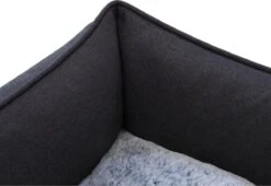 Benzano - Hondenmand - All Season - Wasmachine Wasbaar - Omkeerbaar Kussen - Pluche - Schuimvulling - Antraciet - 100 CM -Exporteren Alles Voor Honden Winkel 1200x827 5