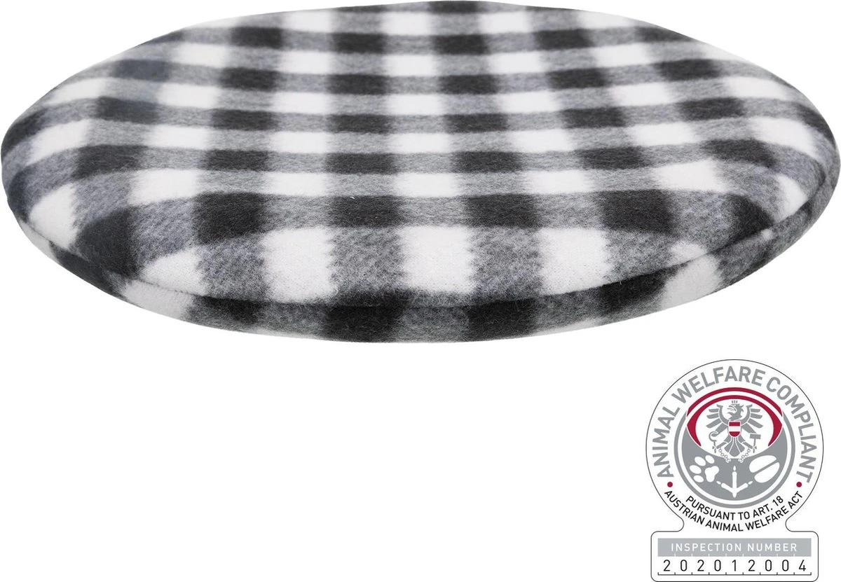 Trixie Warmtekussen Voor De Magnetron Zwart&Wit - - ø 26 Cm 8 Trixie Warmtekussen Voor De Magnetron Zwart&Wit - - ø 26 Cm - Afbeelding 6