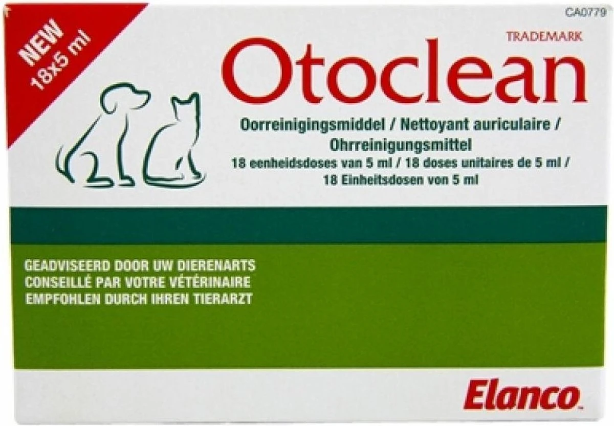 Otoclean Oorreiniger Hond - Kat 18 X 5 Ml 6 Otoclean Oorreiniger Hond - Kat 18 X 5 Ml - Afbeelding 4