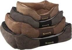 Hondenmand Zacht En Stevig, Anti-Slip En Wasbaar - Scruffs Chester Box Bed - In Grijs En Bruin In Maat S Tot XL - Kleur: Grijs, Maat: Large -Exporteren Alles Voor Honden Winkel 1200x845 2