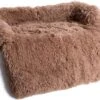 Dogs&Co Zachte Fluffy Hondenmat Voor Bank Maat S Khaki 75x75cm - HONDENMAND -Exporteren Alles Voor Honden Winkel 1200x858