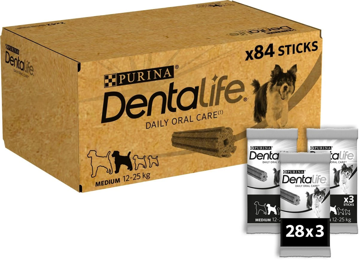Dentalife Daily Oral Care - Hondensnack M - 84 St. 3 Dentalife Daily Oral Care - Hondensnack M - 84 St.