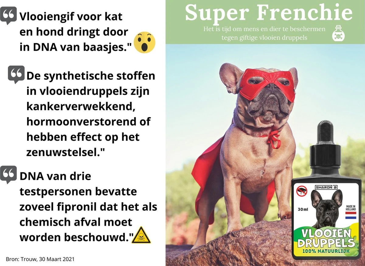100% Natuurlijke Vlooiendruppels Voor Honden - Van 10-20 Kg - Vlooien - Made In Holland - Zonder Schadelijke Pesticiden - Vachtdruppels 7 100% Natuurlijke Vlooiendruppels Voor Honden - Van 10-20 Kg - Vlooien - Made In Holland - Zonder Schadelijke Pesticiden - Vachtdruppels - Afbeelding 5