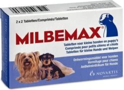 Milbemax Kleine Hond & Puppy's Van 0,5 Kg Tot 10 Kg - 1 St à 2 X 2 Tabletten -Exporteren Alles Voor Honden Winkel 1200x874 2
