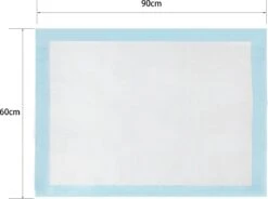 Nobleza 48LXB - Puppy Training Pads - 60 X 90 Cm - Zindelijkheidstraining - 100 Stuks -Exporteren Alles Voor Honden Winkel 1200x893