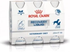 Royal Canin Recovery Liquid Hond Kat 3 X 200 Ml