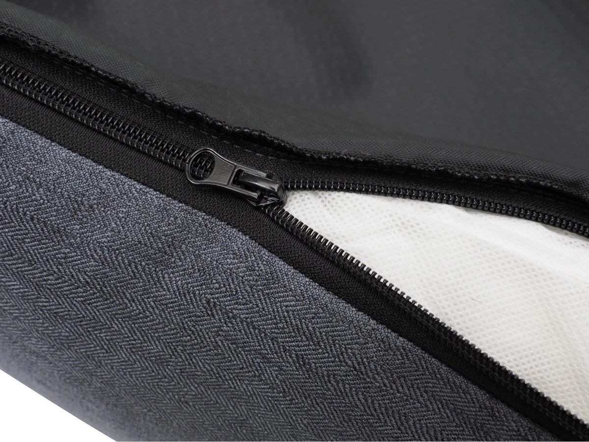 Benzano - Hondenmand - All Season - Wasmachine Wasbaar - Omkeerbaar Kussen - Pluche - Schuimvulling - Grijs - 80 CM 9 Benzano - Hondenmand - All Season - Wasmachine Wasbaar - Omkeerbaar Kussen - Pluche - Schuimvulling - Grijs - 80 CM - Afbeelding 7