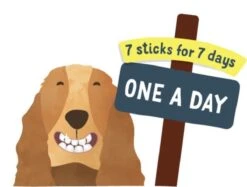 Edgard & Cooper Doggy Dental Sticks Appel - Eucalyptusolie Medium -Exporteren Alles Voor Honden Winkel 1200x908