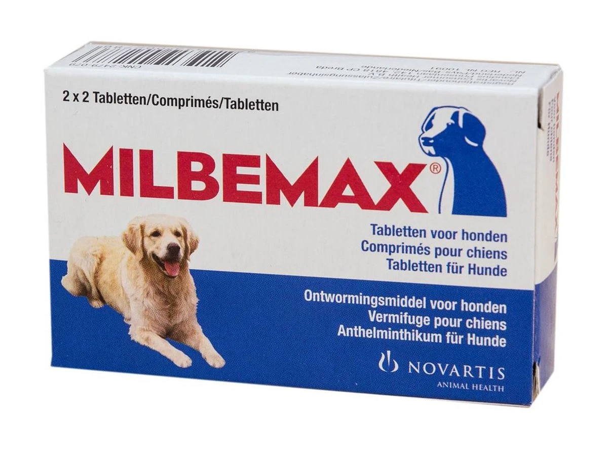 Milbemax Grote Hond 2x2 Tabletten - 1 ST à 2 X 2 TABL 12 Milbemax Grote Hond 2x2 Tabletten - 1 ST à 2 X 2 TABL - Afbeelding 10