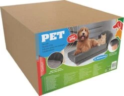 Maxxpro Katten- En Hondenbank - Grijs - Verhoogd Met Houten Poten - Fluweel Materiaal - 90 X 44 X 34 Cm - Huisdieren Tot 80 KG -Exporteren Alles Voor Honden Winkel 1200x921 4