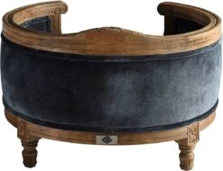 Lord Lou - George Blauw Velvet S - Luxe Hondenmand - Luxe Kattenmand - 49x40x31 -Exporteren Alles Voor Honden Winkel 1200x923 7