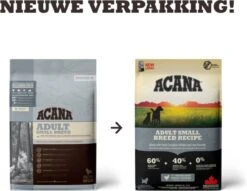 Acana Heritage Adult Small Breed - 6 KG -Exporteren Alles Voor Honden Winkel 1200x928