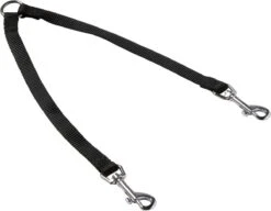 Exporteren Alles Voor Honden Winkel 29 URBANKR8 - Koppelstel Nylon Zwart 35 Cm 2.5 Cm Breed 7 Cm Musketonhaak