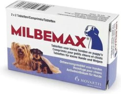 Milbemax Kleine Hond & Puppy's Van 0,5 Kg Tot 10 Kg - 1 St à 2 X 2 Tabletten -Exporteren Alles Voor Honden Winkel 1200x935 2