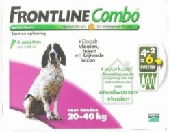 Frontline Combo - L: Van 20 Tot 40 Kg - Anti Vlooienmiddel En Tekenmiddel - Hond - 6 Pipetten 17 Frontline Combo - L: Van 20 Tot 40 Kg - Anti Vlooienmiddel En Tekenmiddel - Hond - 6 Pipetten -Exporteren Alles Voor Honden Winkel 1200x938 2