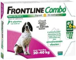 Frontline Combo - L: Van 20 Tot 40 Kg - Anti Vlooienmiddel En Tekenmiddel - Hond - 3 Pipetten 23 Frontline Combo - L: Van 20 Tot 40 Kg - Anti Vlooienmiddel En Tekenmiddel - Hond - 3 Pipetten -Exporteren Alles Voor Honden Winkel 1200x950 4