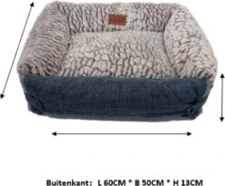 Cannie NEW Comfortabele - Hondenmand - Hondenbed - Warme Winter - 60*50*16 - Blauw 24 Cannie NEW Comfortabele - Hondenmand - Hondenbed - Warme Winter - 60*50*16 - Blauw -Exporteren Alles Voor Honden Winkel 1200x997 5