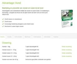 Bayer Anti Vlooienmiddel Advantage 400 25 - 40 Kg - 4 Pipetten 27 Bayer Anti Vlooienmiddel Advantage 400 25 - 40 Kg - 4 Pipetten -Exporteren Alles Voor Honden Winkel 1200x998 3