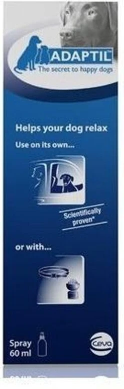 Adaptil Antistressmiddel - Transport Spray Hond - 60 Ml -Exporteren Alles Voor Honden Winkel 384x1200 1