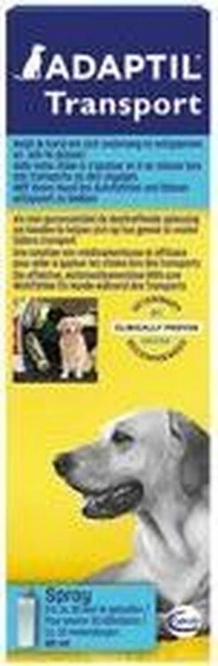 Adaptil Antistressmiddel - Transport Spray Hond - 20 Ml -Exporteren Alles Voor Honden Winkel 394x1200 1