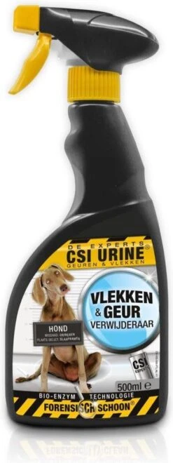 CSI Urine Vlek En Geurspray Puppy En Hond 500 Ml -Exporteren Alles Voor Honden Winkel 449x1200
