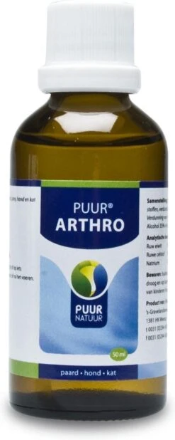 Puur Natuur Arthro - 50 Ml -Exporteren Alles Voor Honden Winkel 480x1200 1