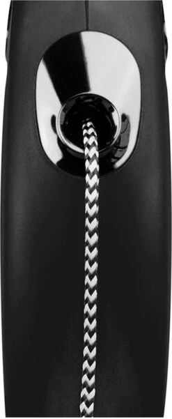 Flexi Rollijn Met Koord - Medium - Zwart - 8 Meter -Exporteren Alles Voor Honden Winkel 493x1200