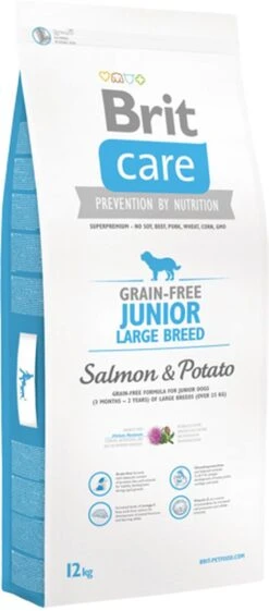 Brit Care Grain Free Junior Large Breed Salmon & Potato 12 Kg - Hond 7 Brit Care Grain Free Junior Large Breed Salmon & Potato 12 Kg - Hond -Exporteren Alles Voor Honden Winkel 528x1200