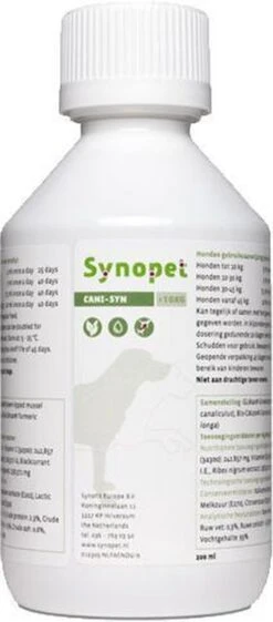 Synopet Cani-Syn - 200 Ml -Exporteren Alles Voor Honden Winkel 528x1200 3