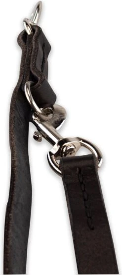 Multifunctionele Hondenriem - 220cm - Zwart - Leren Hondenriem - 100% Volnerfleer - Hondenriem Leer - Leiband Hond -Exporteren Alles Voor Honden Winkel 533x1200 1