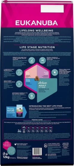 Eukanuba Dog Adult - Gemiddelde Rassen - Kip - Droogvoer - 12 Kg 11 Eukanuba Dog Adult - Gemiddelde Rassen - Kip - Droogvoer - 12 Kg -Exporteren Alles Voor Honden Winkel 534x1200