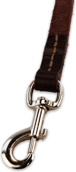 Multifunctionele Hondenriem - 220cm - Bruin - Leren Hondenriem - 100% Volnerfleer - Hondenriem Leer - Leiband Hond -Exporteren Alles Voor Honden Winkel 536x1200 3