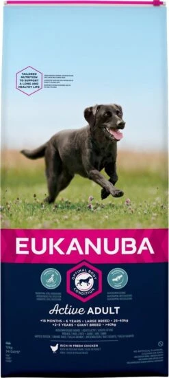 Eukanuba Dog Adult - Large Breed - Kip - Hondenvoer - 12 Kg -Exporteren Alles Voor Honden Winkel 539x1200