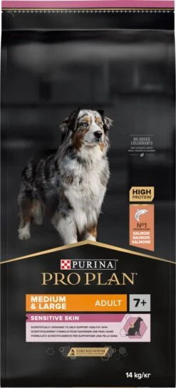 Pro Plan Medium & Large Adult 7+ (Senior) Sensitive Skin - Honden Droogvoer - Zalm - 14 Kg -Exporteren Alles Voor Honden Winkel 544x1200 9
