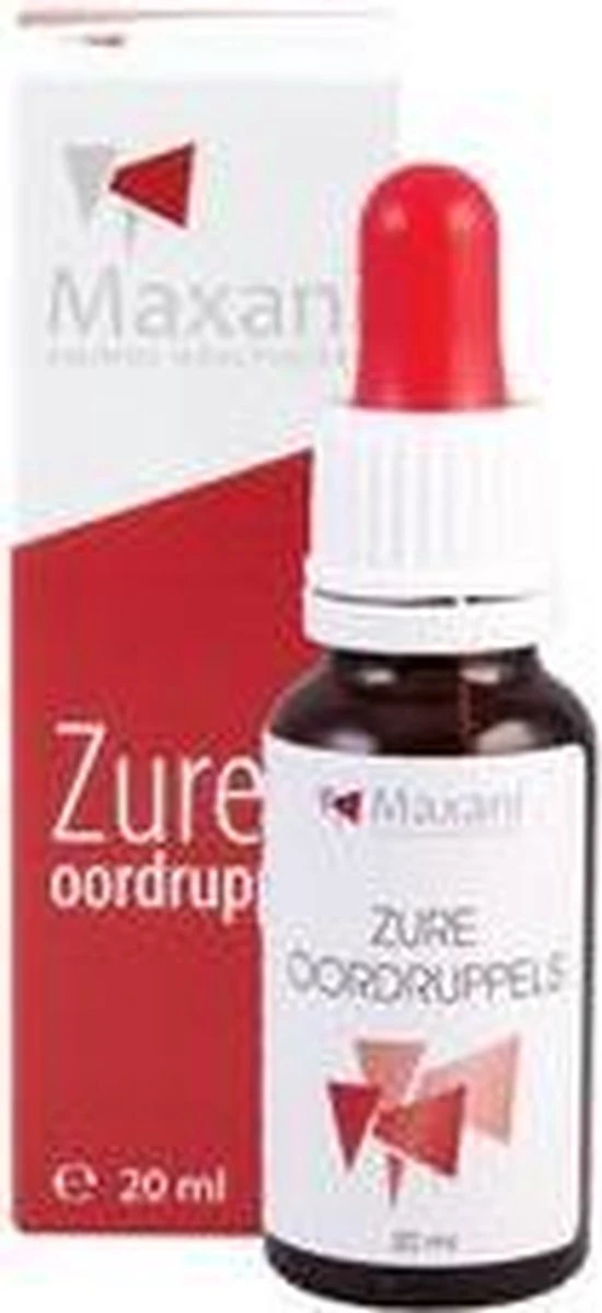 Maxani Zure Oordruppels - 20 Ml 4 Maxani Zure Oordruppels - 20 Ml - Afbeelding 2