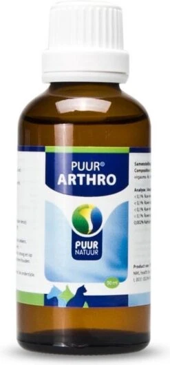 Puur Natuur Arthro - 50 Ml -Exporteren Alles Voor Honden Winkel 559x1200