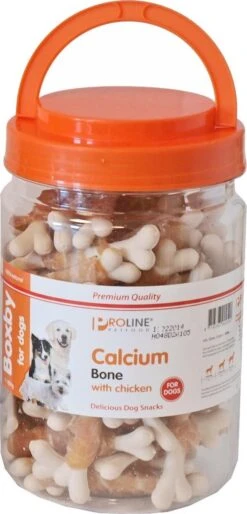 Proline Boxby Calcium Bone Hondensnack - 360 G -Exporteren Alles Voor Honden Winkel 577x1200 2