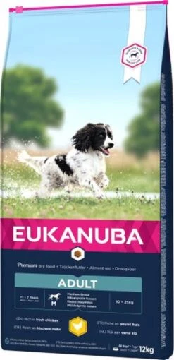 Eukanuba Dog Adult - Gemiddelde Rassen - Kip - Droogvoer - 12 Kg 13 Eukanuba Dog Adult - Gemiddelde Rassen - Kip - Droogvoer - 12 Kg -Exporteren Alles Voor Honden Winkel 581x1200 1