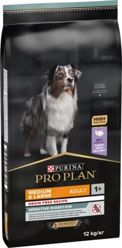 Pro Plan Graanvrij Medium & Large Adult Sensitive Digestion - Honden Droogvoer- Kalkoen - 12 Kg 41 Pro Plan Graanvrij Medium & Large Adult Sensitive Digestion - Honden Droogvoer- Kalkoen - 12 Kg -Exporteren Alles Voor Honden Winkel 590x1200 3